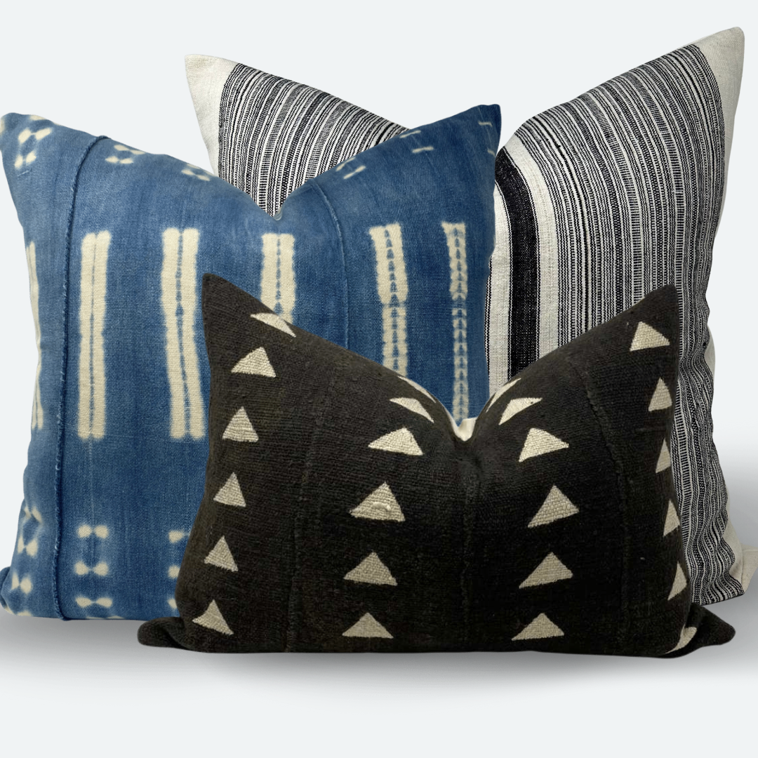 Classic Boho Sofa Bundle Boho style throw pillows EVERAND