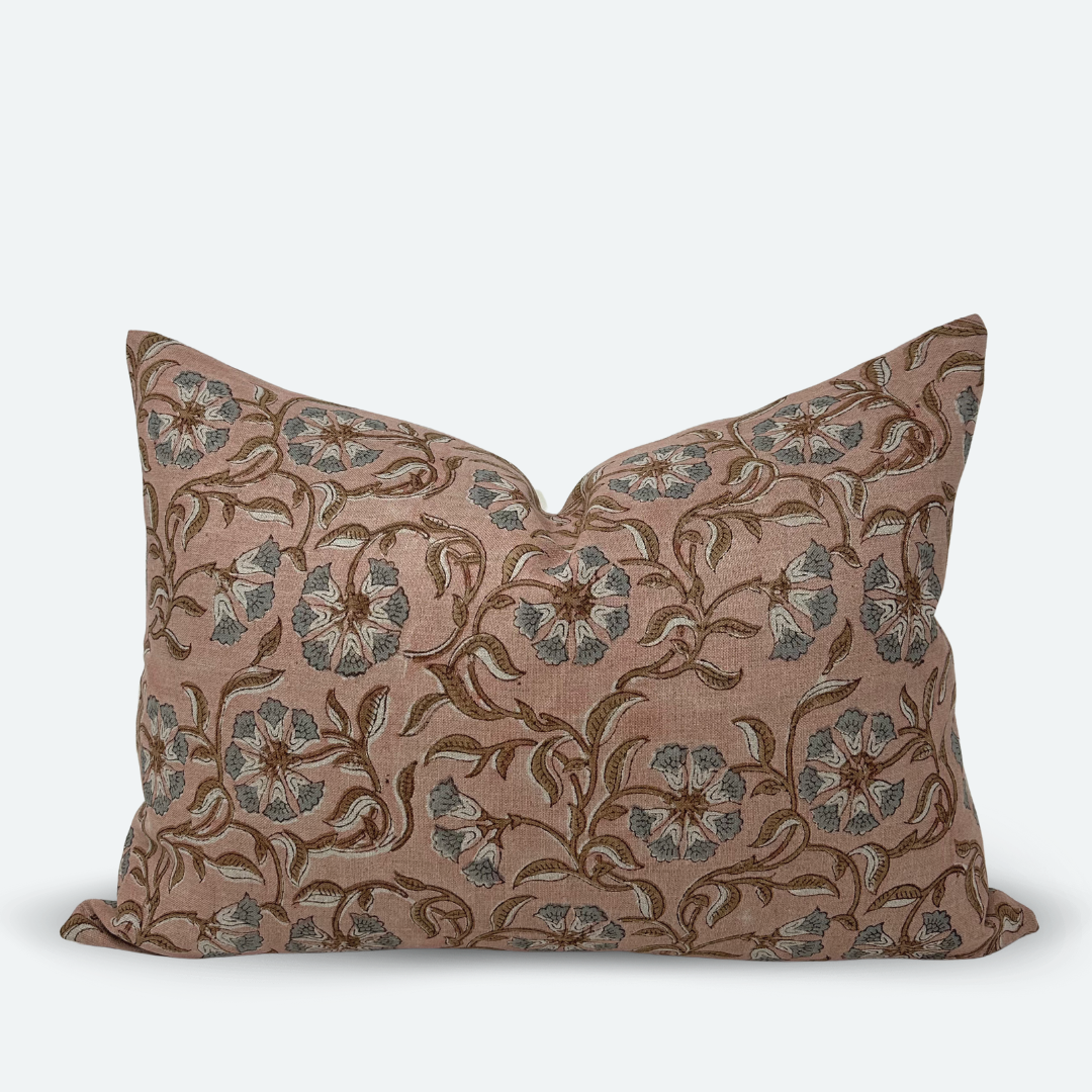 Brocade Lumbar Pillow