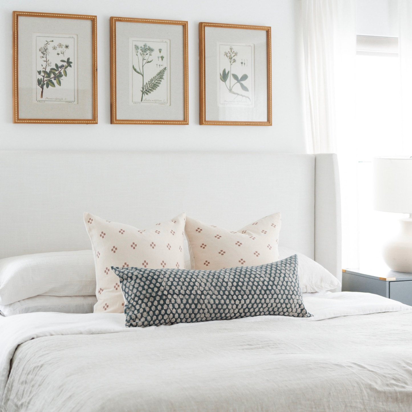 Square Pillow Cover - Mushroom Woven