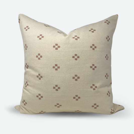 Square Pillow Cover - Mushroom Woven
