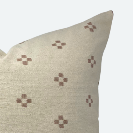 CUSTOM Square Pillow Cover - Mushroom Woven