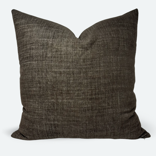 Square Pillow Cover - Brownstone Plush