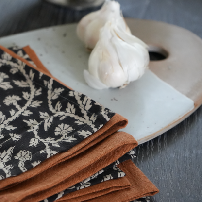 Patterned Linen-Cotton Napkin | Build Your Own Set