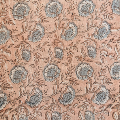 Block Print Linen Table Runner | 15"x72"