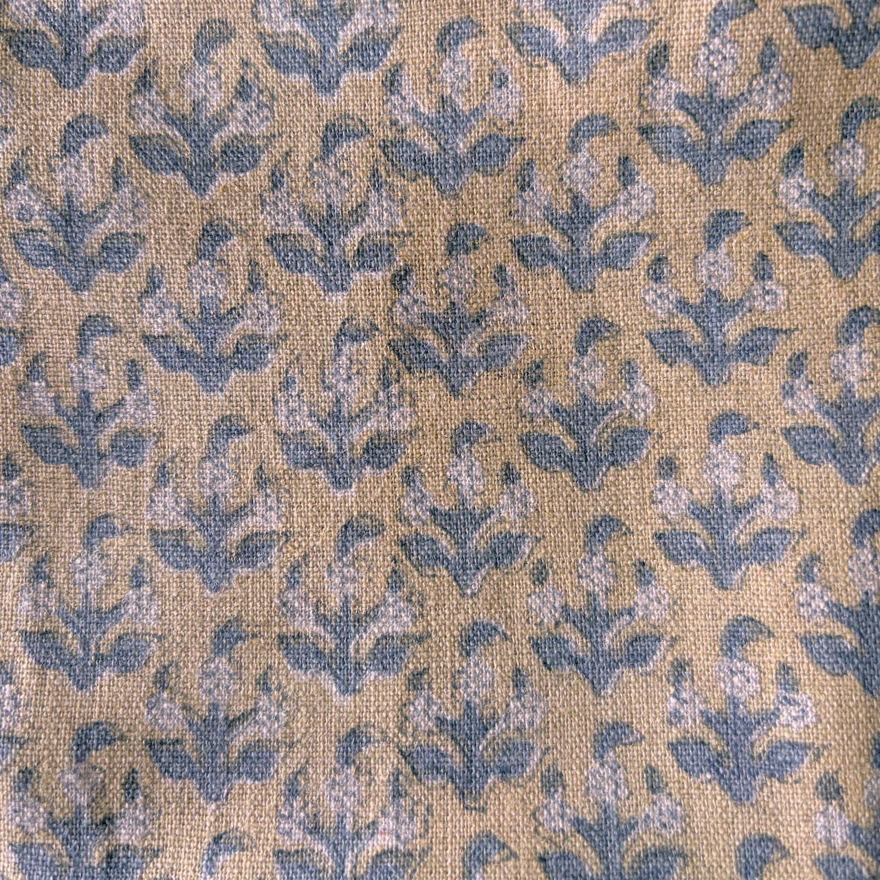 Block Print Linen Table Runner | 15"x72"