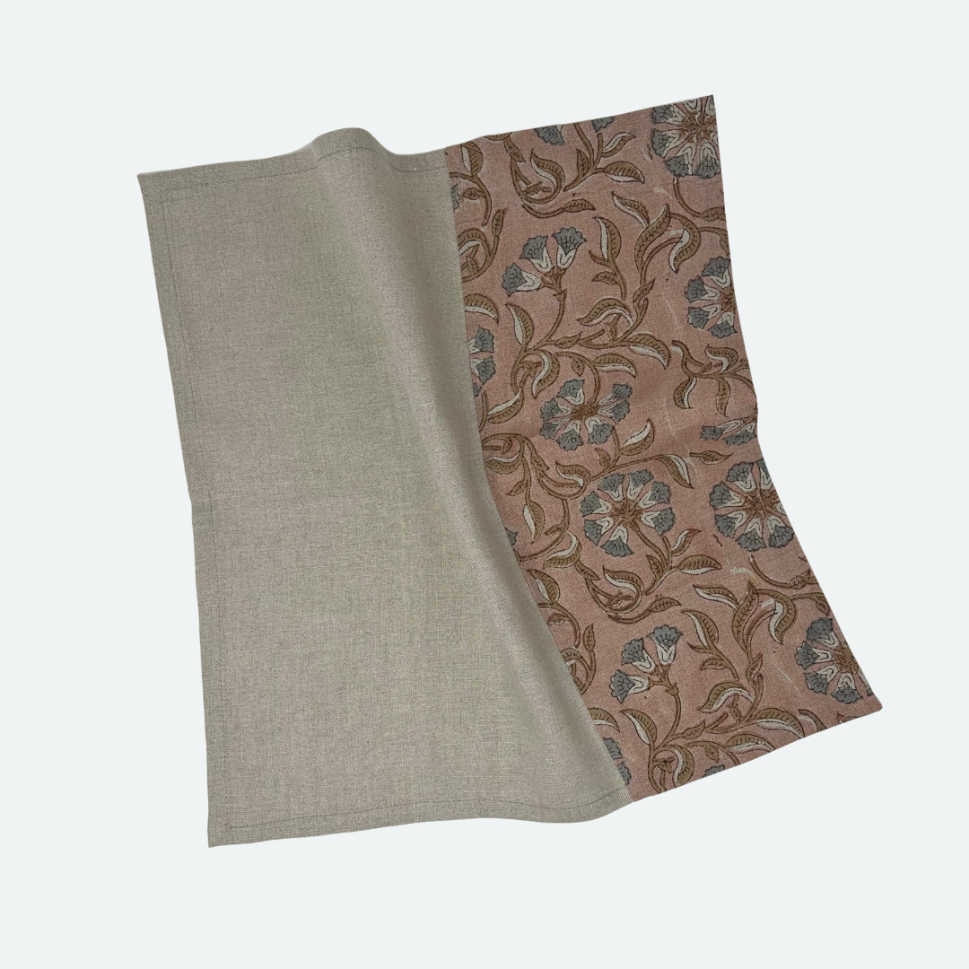 Block Print Linen Napkin