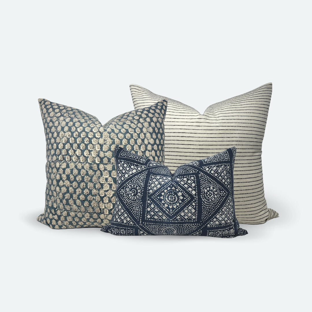 Vintage style throw sales pillows
