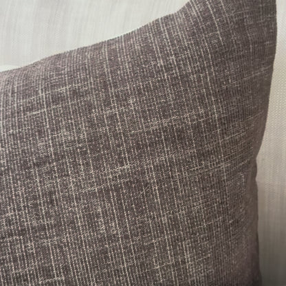 Medium Lumbar Pillow Cover - Brownstone Plush