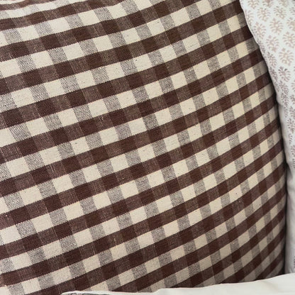 Gingham Bloom Sofa and Bed Bundle - 3pc Pillow Cover Set